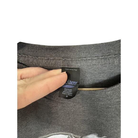 Jason Aldean 2016 Crazy Town Lounge VIP Concert T-Shirt Medium Gray Women's Band - Picture 4 of 5